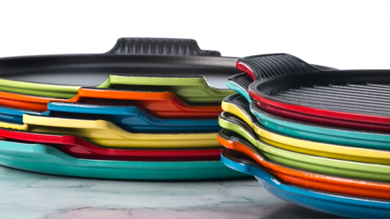 QVC TSV Cast Iron Griddle and Grill Pan YouTube