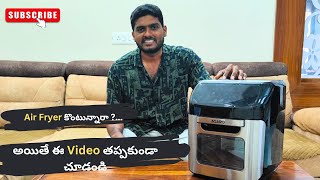 Best Air Fryer 2025 Agaro Regency Air Fryer 12L In Telugu