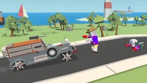 Zombie Derby: Pixel Surviva‪l - Gameplay Walkthrough part 1(iOS, Android)