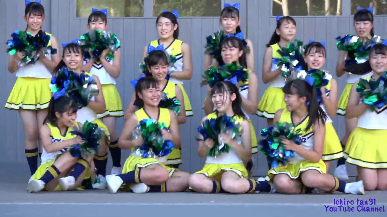 常磐大学高等学校チアダンス部10曲目『GO!!!』@常磐大学・2018年ときわ祭