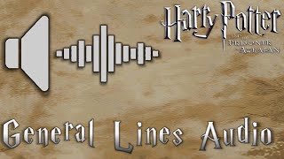 Harry Potter and the Prisoner of Azkaban Console - Main/Cut Voice Lines - General Lines (4K)