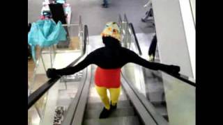 Morphsuits in the Mall