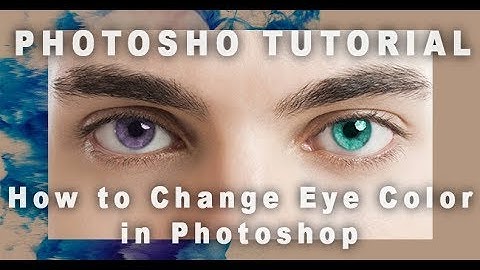 Change eye color in 1 Minute | Photoshop Tutorial