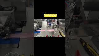 Automatic Counting Packing Machine For Milk Straws Bulk Pack | SAYOK #strawpackingmachine