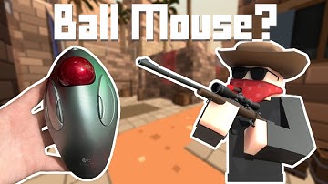I played Krunker Competitive with a 2$ Ball Mouse (Krunker.io)