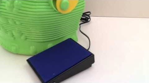 Switch adapted bubble blower