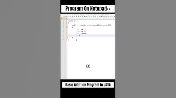 Java Basic Addition program💻 using cmd..#shorts