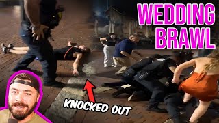Cop Knocks Woman Out Cold After Wedding!
