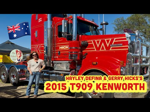 2015 T909 Kenworth Tour with Hayley Defina