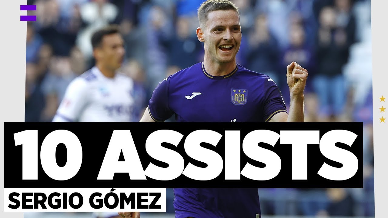 New THE ASSIST KING | All 10 Jupiler Pro League assists by Sergio Gómez