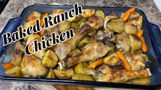 Baked Ranch Chicken | ONE PAN RECIPE