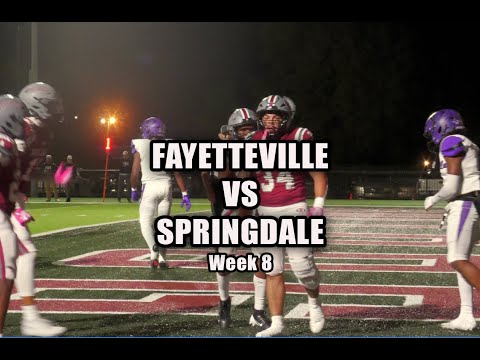 Week 8 – Fayetteville vs Springdale 2025