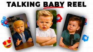 How To Make The Viral Ai Talking Baby Podcast Reels