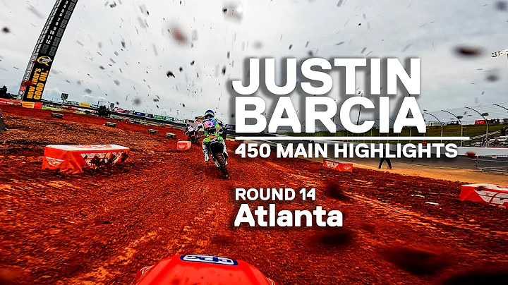 GoPro: Justin Barcia - 2022 Monster Energy Supercross - Atlanta - 450 Main Event Highlights