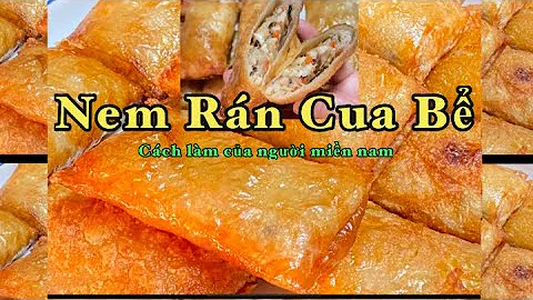 Nem Rán Cua Bể, món ngon của miền Bắc @ VH22 Bếp Việt 