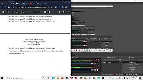 Simulasi Potensiometer dan 7 LED Menyala Bergantian di Proteus Menggunakan Program Arduino IDE