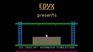 Jumpman Intro Atari 8 Bit