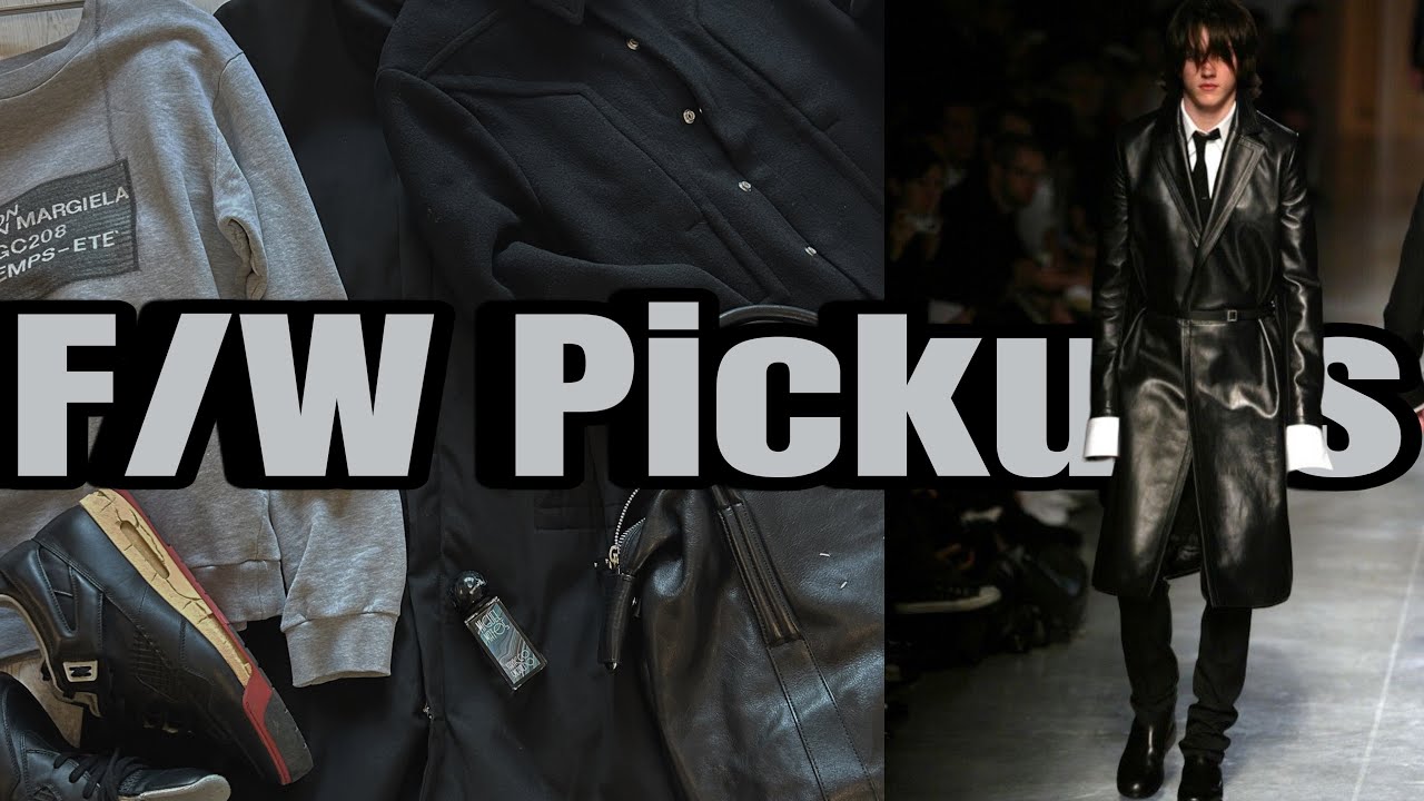 Fall Winter Fashion Latest Pickups LPU!! 🪾❄️ (Dior Hedi Slimane, Archive Margiela, Rick Owens, etc…)
