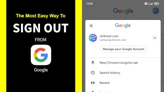 How To Sign Out from Google on Android, Remove Google from your device