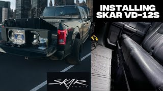 2016 F150 SKAR DUAL 12 SUB INSTALL