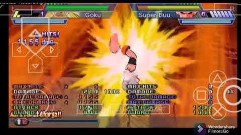 how to transform into aura burst charge in dbz shinbudokai on ppsspp