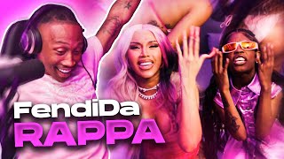 TRASH or PASS! FendiDa Rappa & Cardi B ( Point Me 2 ) [REACTION!!!]