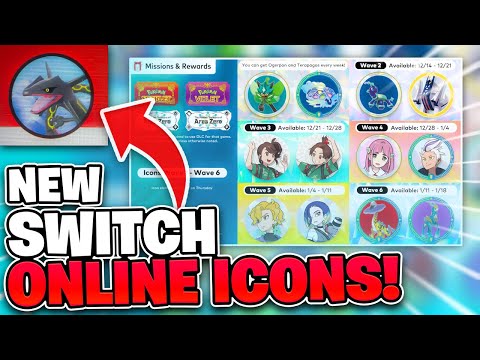 New Pokemon Icons Available for Your Nintendo Switch Profile - (Pokemon Scarlet and Violet)