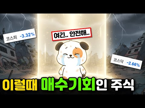 🚨심상치 않음🚨 결국 미국증시 주요 지지선 깨졌다 이럴때는...