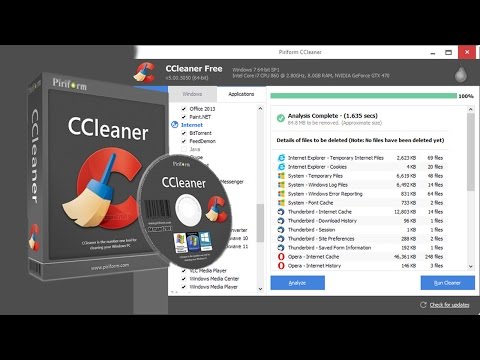 วีดีโอ: มีโปรแกรมอะไรบ้างสำหรับทำความสะอาดคอมพิวเตอร์ของคุณ