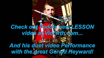 Todd Walker Lesson & Gerald Heyward Duet Video!