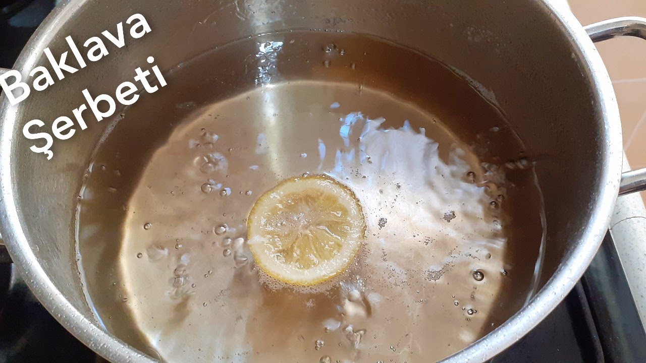 Baklava şerbeti nasıl yapılır |Baklava şerbeti tarifi (Püf noktalarıyla )Yemek Tarifleri