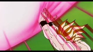 Goku Deflects Friezas Giant Death Ball