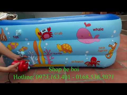 Video Hướng dẫn bơm bể bơi, swimming pool instruction, bơm... - youtube