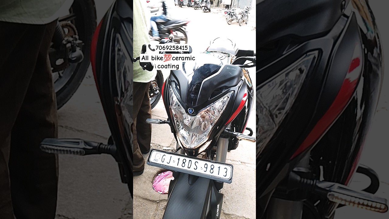 all bikes💯ceramic coating📞7069258415ahmedabad automobile bike 