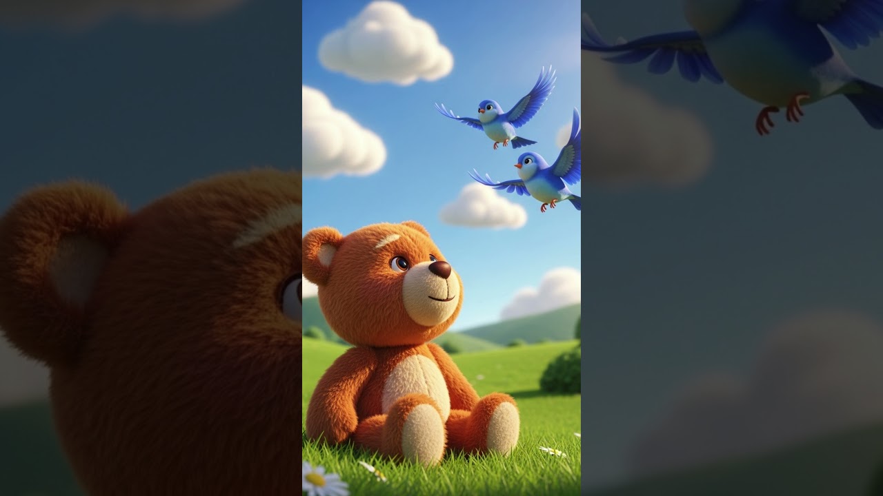 Teddy Learns Numbers (1 to 5) 🧸🔢 | Fun Counting Song for Kids | Learn Numbers with Teddy Bear