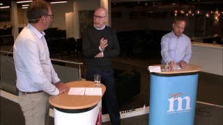 Politisk debatt mellan S och M i Sundsvall. 5 sept 2018