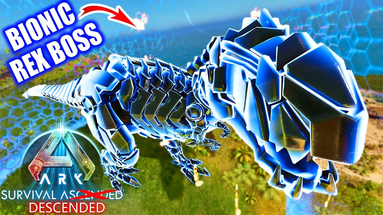 This BIONIC REX shoots LASERS Ark Descended [39] - YouTube