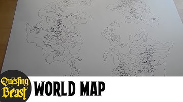 A Complete World Map!: DnD Fantasy Map Showcase