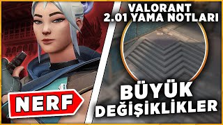 JETT&#39;E NERF! SPLIT DEĞİŞİKLİKLERİ VE AĞIR AFK CEZALARI GELDİ | VALORANT 2.01 Yama Notları