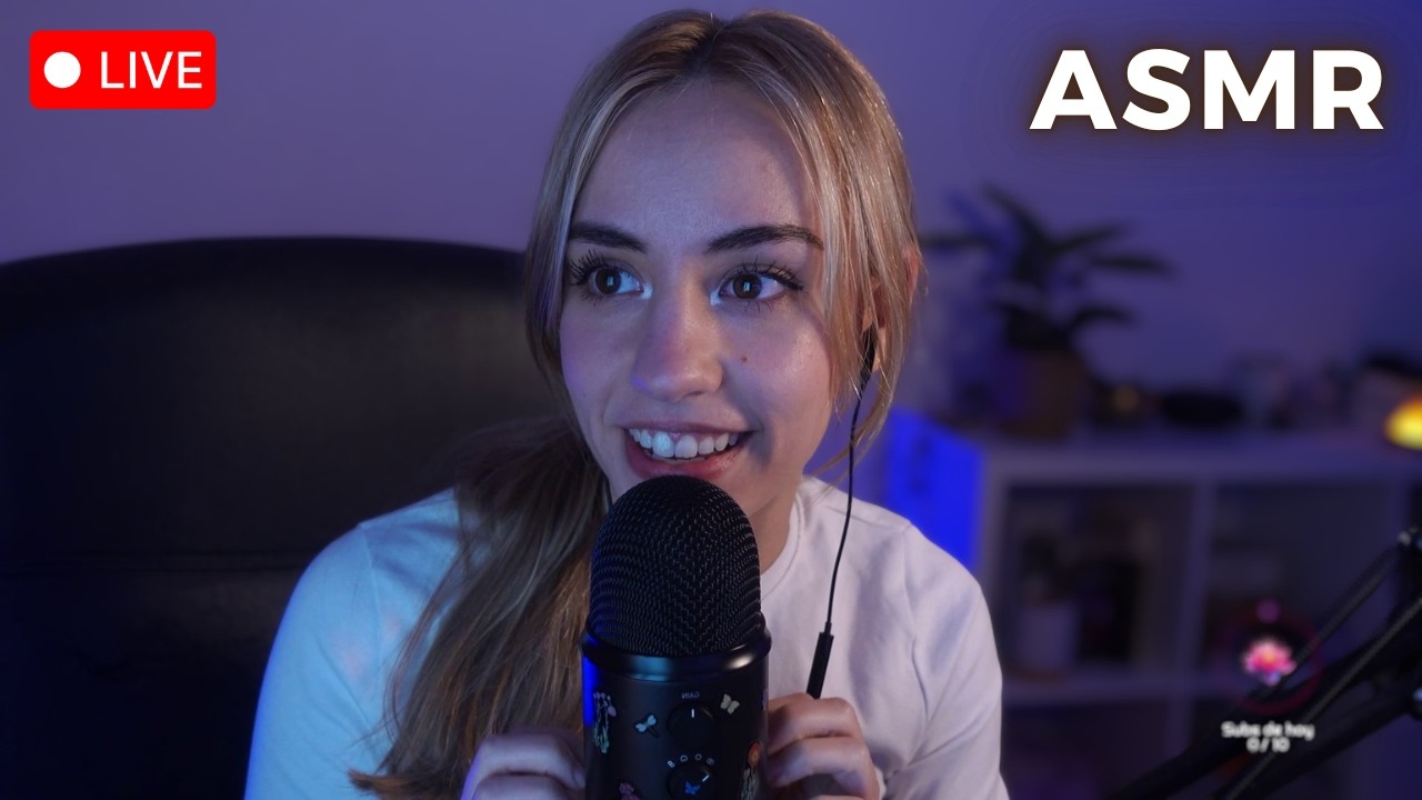 ASMR en directo💙😴