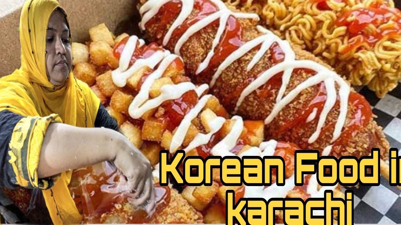 Woman Selling Korean Food in Karachi Goes Viral Street Food Karachi