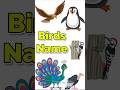 Birds Name With Pictures