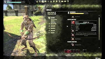 Elder Scrolls Online:Basic Nightblade Class Overview (ESO Beta Gameplay Analysis) #4 [HD]