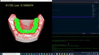 3D Mesh segmentation using deep learning (Dynamic Graph CNN, DGCNN)