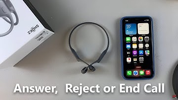 How To Answer / Reject / End Call With Shokz OpenRun Pro