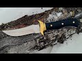 Making G10 Handle Scales For A Skinning Knife