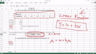 Discrete Random Variable Linear Functions Part 2