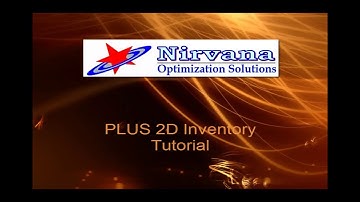 PLUS 2D : Inventory Management