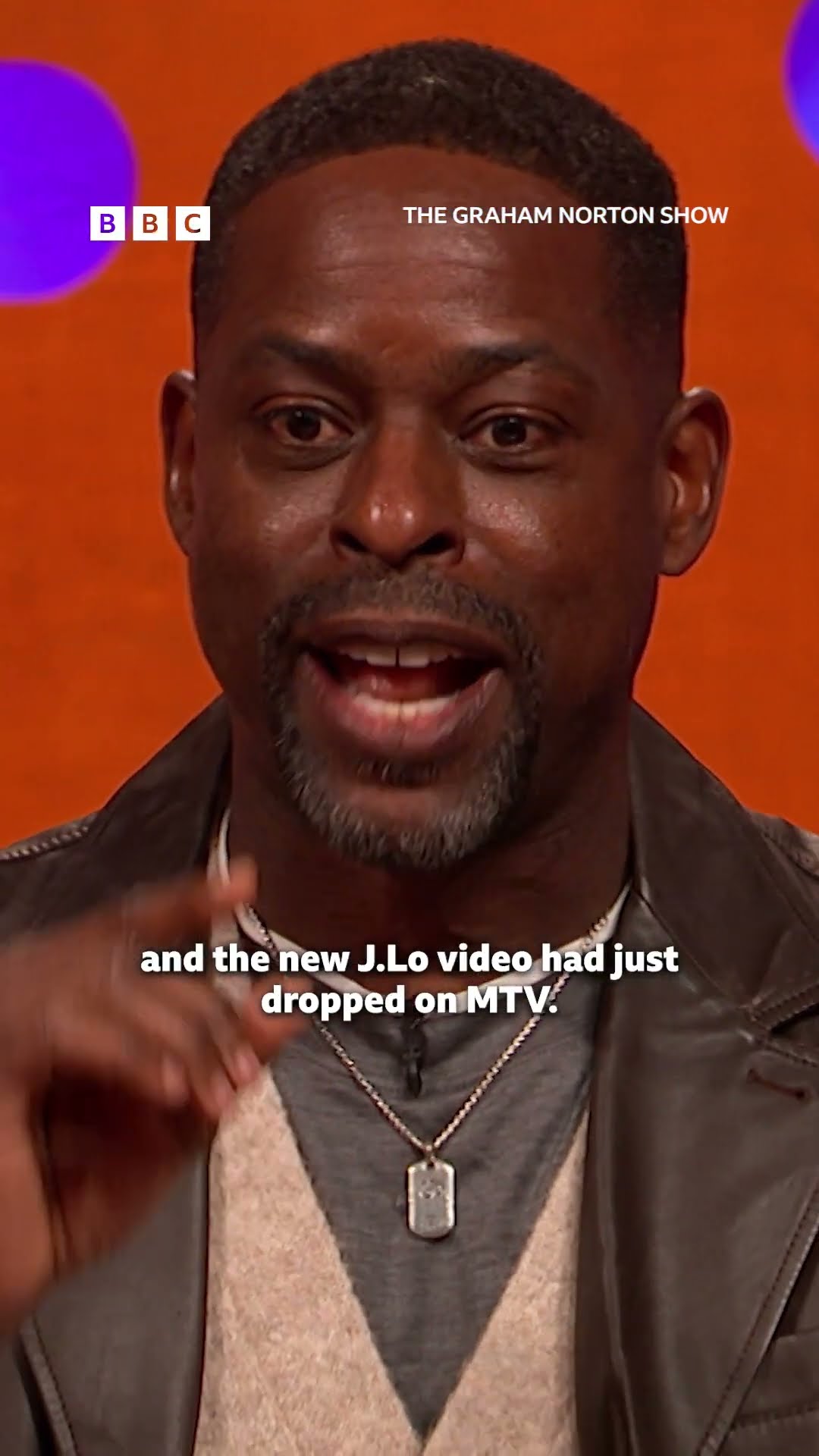 Sterling K. Brown loves J.Lo, professionally...