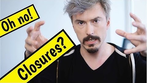 Closure exposure therapy - Exploring closures in JavaScript with friendly live mob programming